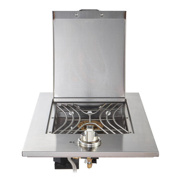 Smart Drop-In Side Burner Gas BBQ Cooktop in Stainless Steel (SMA-DSG0010-SS)